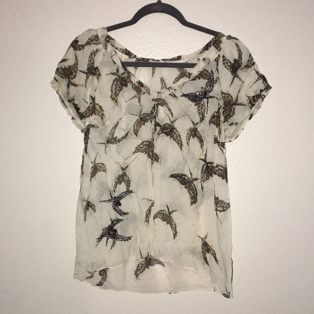 hummingbird blouse